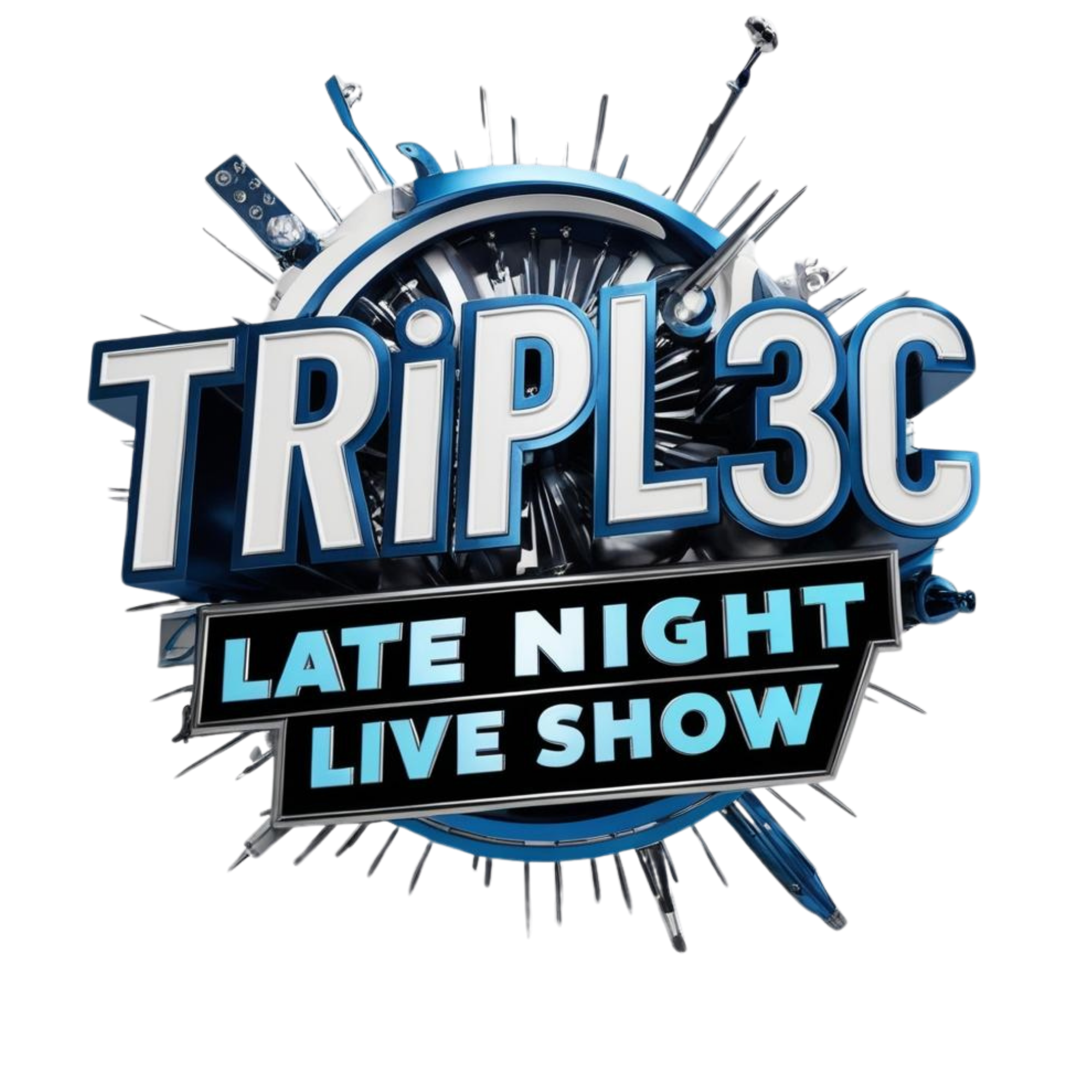 Tripl3C Late Night Live Show logo